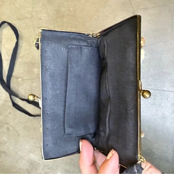 Vintage Textile Art Hand/Shoulder Bag - Picture 5 of 5